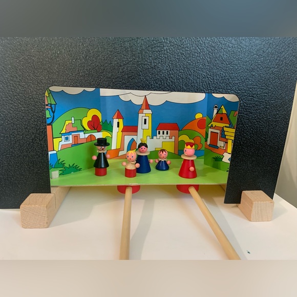 Vintage Czech Republic Toy Theater - Picture 1 of 7